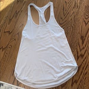 Lululemon white singlet tank